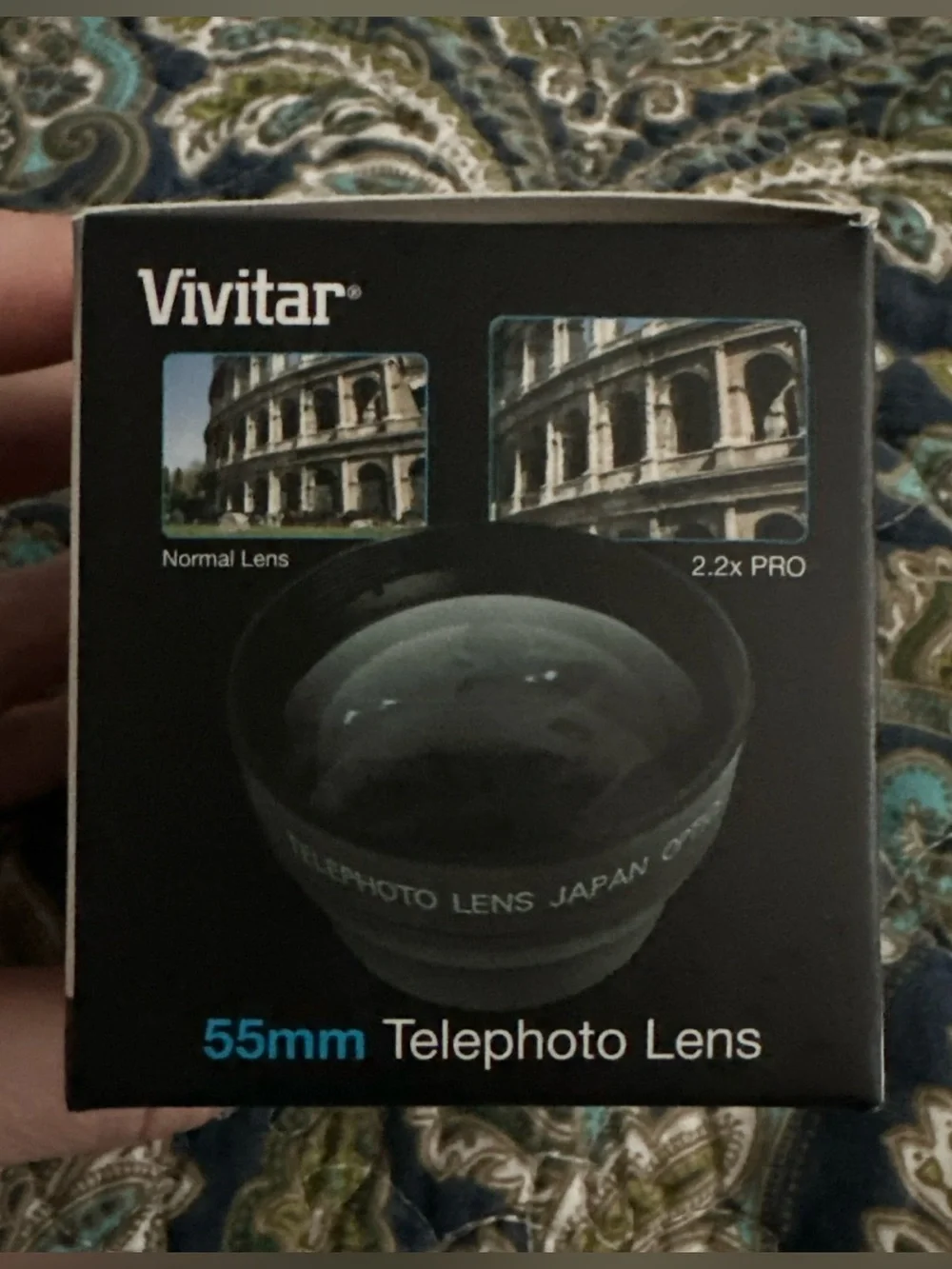 Vivitar 2.2x Professional Telephoto Lens 55mm High Def HD Auto Focus Digi Lens